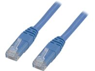 Kabel DELTACO nettverk Cat6 10m blå